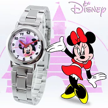 Disney可愛米妮鐵帶錶