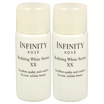 KOSE高絲 INFINITY無限肌緻 極效煥白乳液(30ml)*2