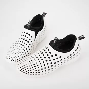 CCILU 馳綠 AMAZON 晴雨豆豆休閒鞋 (男款)9白x黑