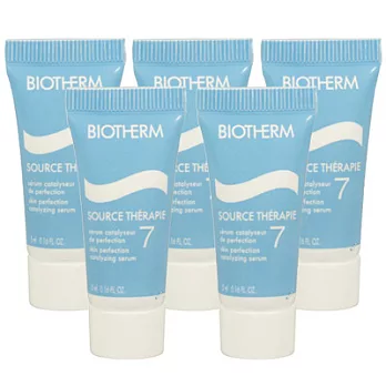 BIOTHERM碧兒泉 超水元素礦能修護精粹(5ml)*5