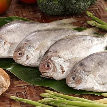 【上野物產】台灣肉鯽魚(110g土10%/隻)，共15隻