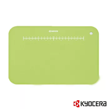 【KYOCERA】日本京瓷抗菌砧板附砧板架(綠)