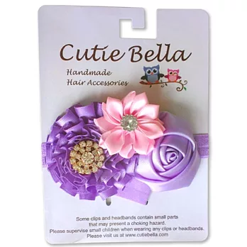 Cutie Bella Hydrangea Rhine Daisy髮帶-Lilac