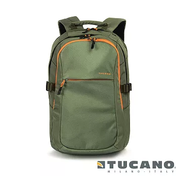 Tucano LIVELLO 15.6 吋昇級多功能電腦後背包綠色