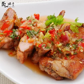 《正一排骨》好神包 椒麻腿排180g_5入 生品 附醬