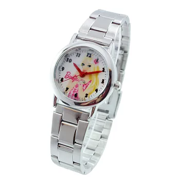 Barbie芭比系列-芭比公主與愛貓鐵帶錶
