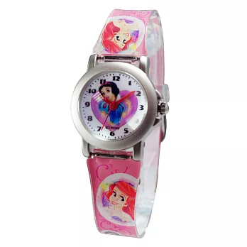 Disney公主系列-白雪公主鐵殼膠錶