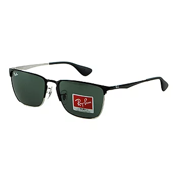 Ray Ban潮型太陽眼鏡# RB-3508-135/71(黑)