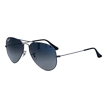 Ray Ban 飛官款偏光太陽眼鏡# (漸層新色-藍)RB-3025-004/78