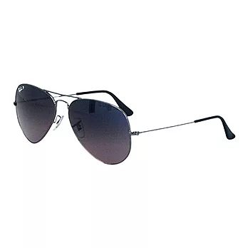 Ray Ban 飛官款偏光太陽眼鏡# (漸層新色-紫)RB-3025-004/77