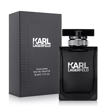 【即期品】Karl Lagerfeld卡爾·拉格斐 卡爾同名時尚男性淡香水(50ml)