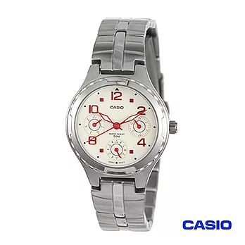 【CASIO卡西歐】簡約三針時尚鋼帶腕錶 LTP-2064A-7A2