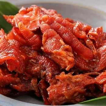 【上野物產】 無骨鳳爪(微辣)(600g土10%/包)，共3包