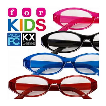 405PC KX系列 孩童專用抗藍光防護眼鏡/紅色