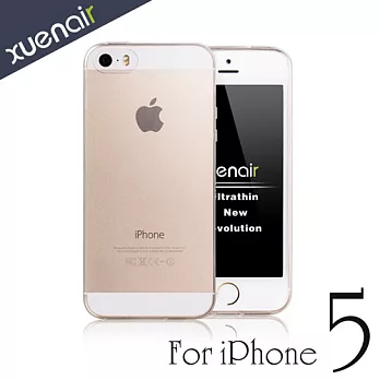 Xuenair iPhone 5/5S透明超薄果凍保護套