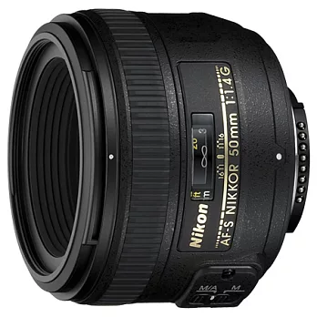 (平行輸入) Nikon AF-S NIKKOR 50mm f/1.4G 大光圈定焦鏡-送UV保護鏡+拭鏡筆+大吹球+蔡司拭鏡紙*5片