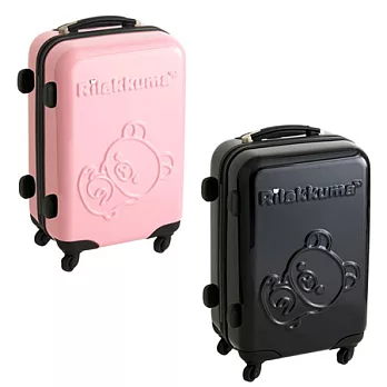 【限量】Rilakkuma拉拉熊限定硬殼登機箱行李箱(24吋)。兩色可選黑色