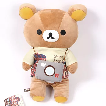Rilakkuma拉拉熊東京丸之內車站限定毛絨中公仔(M)35cm無1入
