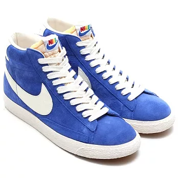 NIKE BLAZER MID VINTAGE PREMIUM QS PACK 638322-401 運動鞋 跳舞鞋 男鞋8藍色