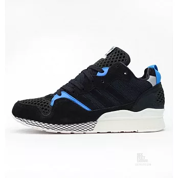 ADIDAS ORIGINALS BLUE ZXZ 930 ZX D67649 黑藍 洞洞 雕刻 皮革 麂皮 高等級 慢跑鞋8黑色