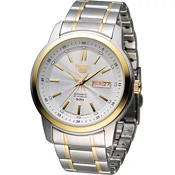 SEIKO 精工5號鋼鐵英雄機械腕錶 7S26-03Z0KS SNKM92J1