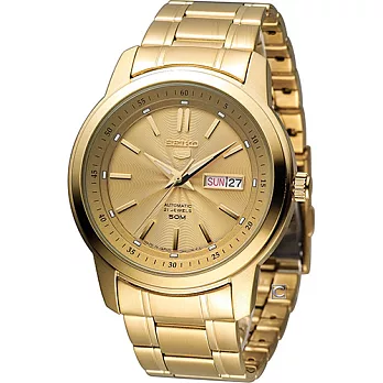 SEIKO 精工5號鋼鐵英雄機械腕錶 7S26-03Z0K SNKM94J1