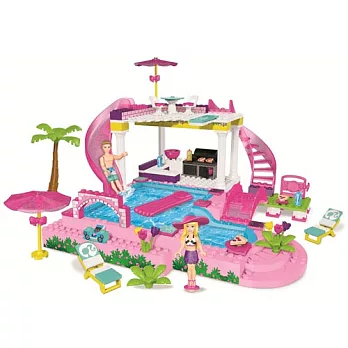 【MEGA BLOKS】芭比泳池PARTY