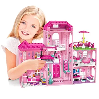 【MEGA BLOKS】芭比豪華度假別墅