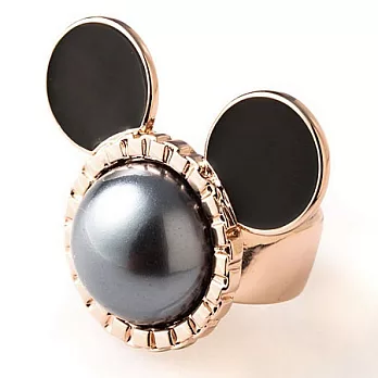【DISNEY COUTURE】英國珠寶大師 MAWI 聯名系列~米妮黑珍珠戒指
