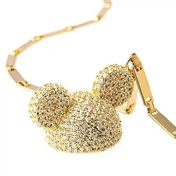 【DISNEY COUTURE】英國珠寶大師 MAWI 聯名系列~米妮水鑽立體帽子長項鍊