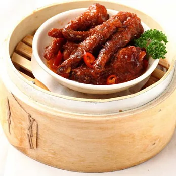 《黑貓探險隊 滿千免運費》【大大茶樓】蠔油蒸鳳爪(450g±5%)