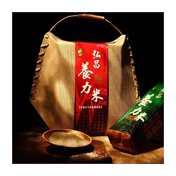 【宜立禾米舖】大力米-幸福大地瓦楞紙禮盒-經典活力健康米禮盒(3kg)養生五穀x2