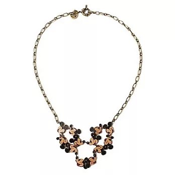 【DISNEY COUTURE】美國前衛設計師 DRx 聯名系列~米奇木質連環多墜長項鍊