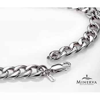 MINERVA《時尚電鍍銀》能量項鍊46銀色