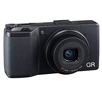 RICOH GR APS-C片幅輕巧隨身定焦類單眼相機(中文平輸) - 加送SD32G+副廠鋰電池+防潑水相機包+桌上型小腳架+多功能讀卡機+相機清潔組+硬式保護貼黑色