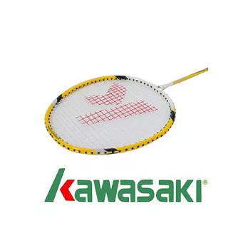 KAWASAKI Power Impact 300 鋁合金羽球拍-黃