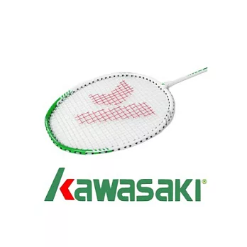 KAWASAKI Supreme 580 碳鋁羽球拍-綠