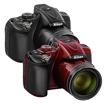 Nikon P600 60倍望遠旗艦數位相機*(中文平輸) - 加送SD32G+防潑水相機包+相機清潔組+硬式保護貼黑色