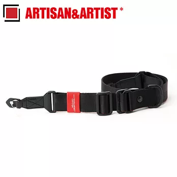 日本 ARTISAN＆ARTIST 快調帆布背帶(寬版) ACAM-E38R-黑色 (AA)