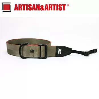 日本 ARTISAN＆ARTIST 快調帆布背帶(寬版) ACAM-E38-卡其 (AA)