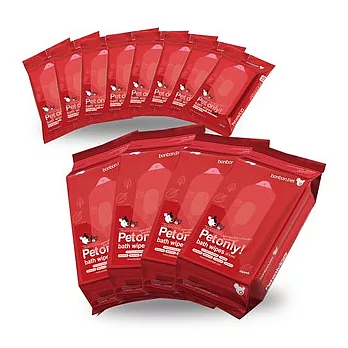 【bonbonpet】寵物濕紙巾_隨身8入+家庭號 4入 (贈保濕蓋2個)