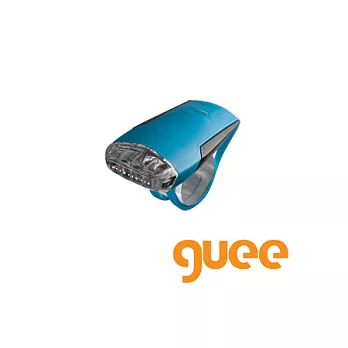 GUEE TADPOLE 4 LED USB 智能蝌蚪燈前燈-黑體-藍色