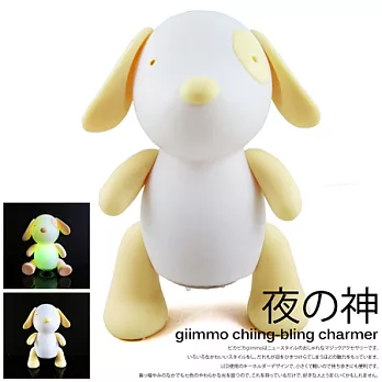 Giimmo 吉摩幫魔幻安撫夜燈(電池型)-小狗銳思