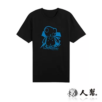 【男人幫】T0488＊台灣製造MIT【俏皮ET短袖圓領T恤】黑色 S號