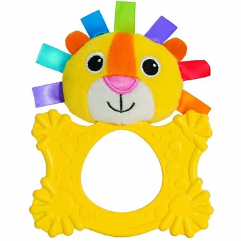 Lamaze拉梅茲嬰幼兒玩具 小獅子固齒器