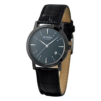 【LICORNE】entree 專屬經典時尚都會腕錶 (深藍 LT013LBNB)