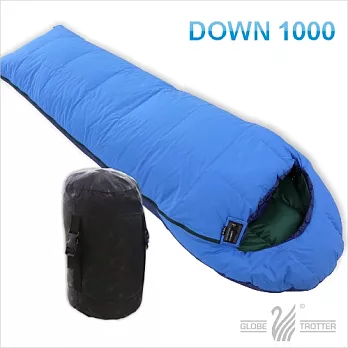 【遊遍天下】MIT台灣製防風防潑水羽絨睡袋D1000(1.75KG)FREE