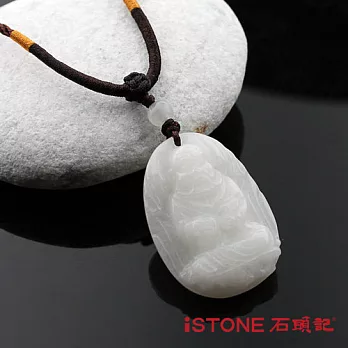 石頭記 護身佛達摩白玉項鍊