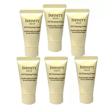 KOSE高絲 INFINITY無限肌緻 精潤卸妝霜(10g)*6