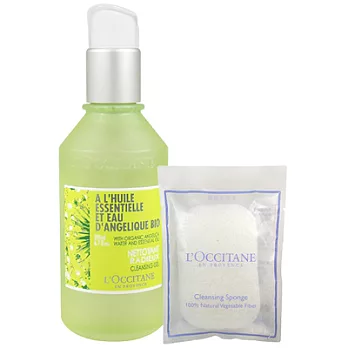 L’OCCITANE歐舒丹 天使草水合潔面露(200ml)送天然蒟蒻沐浴綿